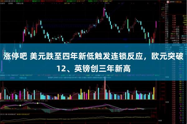 涨停吧 美元跌至四年新低触发连锁反应，欧元突破12、英镑创三年新高