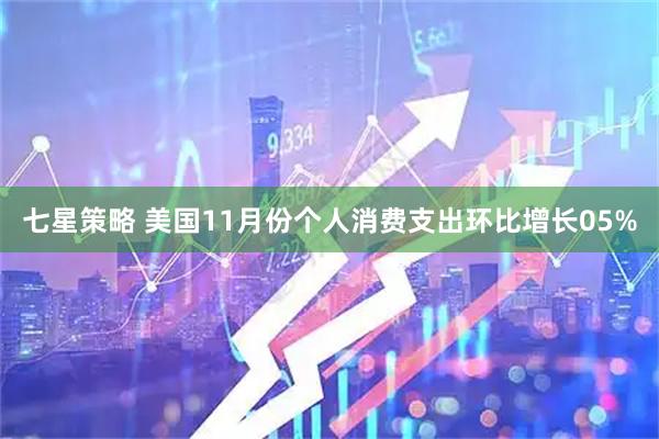 七星策略 美国11月份个人消费支出环比增长05%