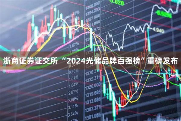 浙商证券证交所 “2024光储品牌百强榜”重磅发布